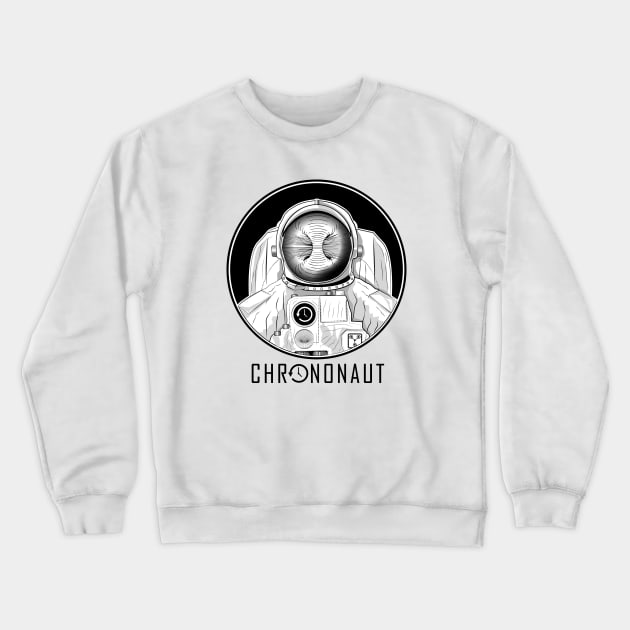 Chrononaut Crewneck Sweatshirt by triggerleo